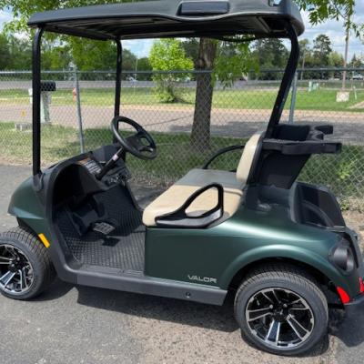 2025 EZGO Valor Electric Matte Green Image