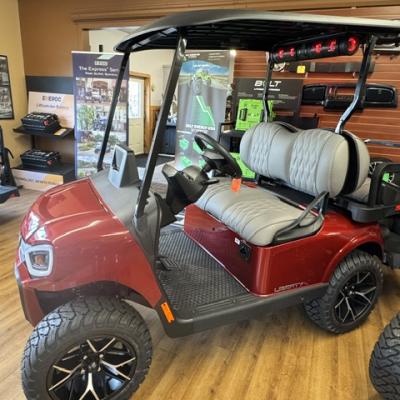 E-Z-Go 2027 EZGO Liberty 4 inferno red