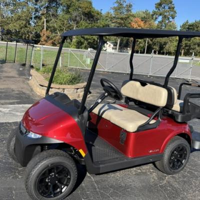 E-Z-Go 2027 EZGO Valor 4 Electric inferno red